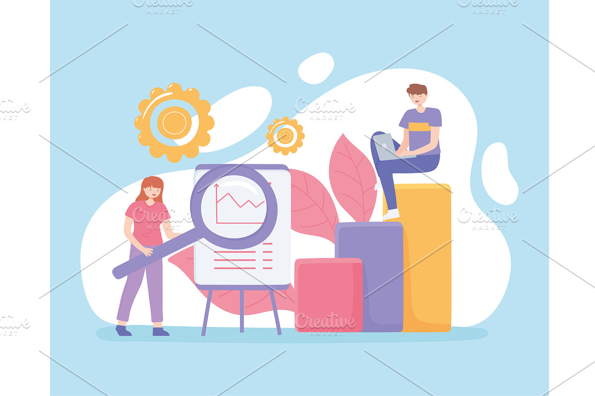 people economy strategy, a Person Illustration by studiogstock