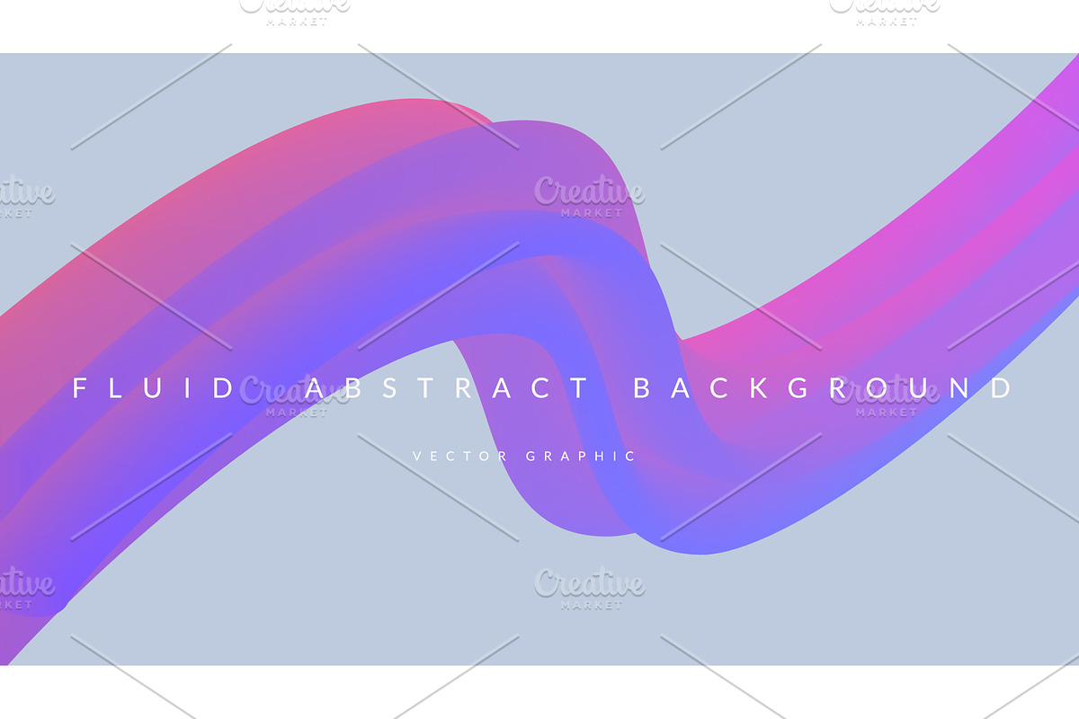3d Gradient Shape. Beautiful, an Illustration by Holo Art