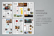 Editorial Tabloid Template, a Magazine Template by Oshin Design (Thumbnail 3 of 5)