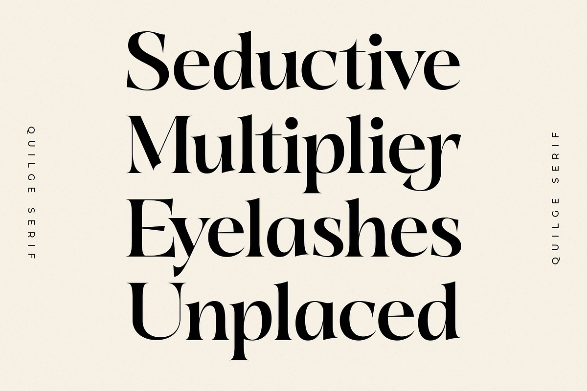 Quilge Modern Serif, a Serif Font by Letterena Studios (Photo 10 of 15)