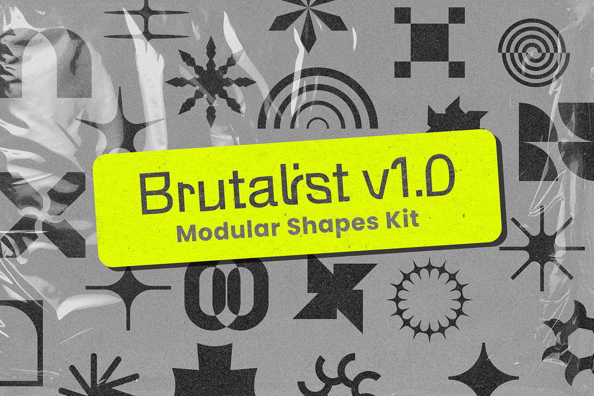 Brutalist v1.0 — Modular Shapes Kit, a Shape Add-On by Opaq Studio (Photo 1 of 3)