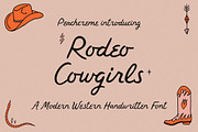 Rodeo Cowgirls // Western Font, a Handwritten Font by PeachCreme (Thumbnail 10 of 10)