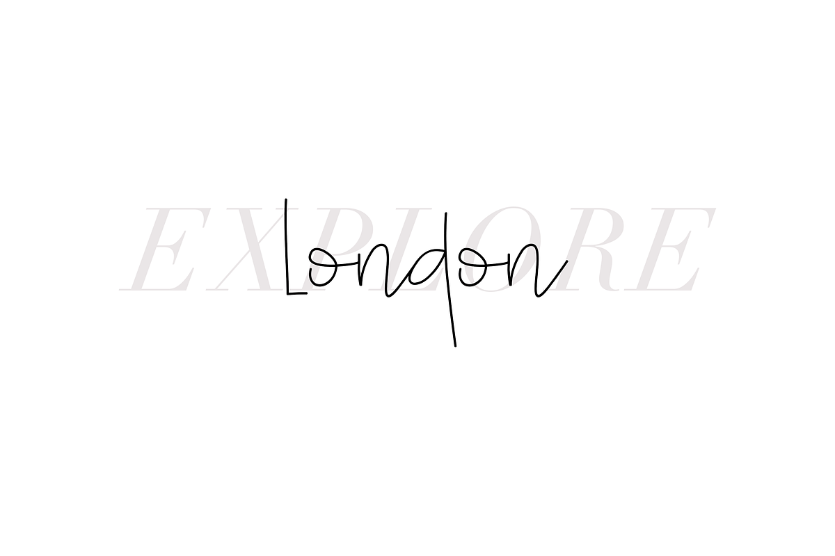 Park - Handwritten Script Font preview 4