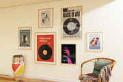 Retro - Frame Mockup Scene, a Product Mockup by Momogi (Thumbnail 2 of 10)