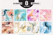 Acrylic Pour Marble Textures, a Wallpaper Graphic by Lindy_doodle (Thumbnail 3 of 9)