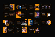 Dark Glamour Vibrant PowerPoint, a Presentation Template by UInstrument (Thumbnail 3 of 3)