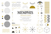 70 Memphis elements. Vector., a Pattern Graphic by KENO Mascots (Thumbnail 1 of 5)