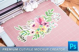 Etsy Friendly Cut File Mockup Kit