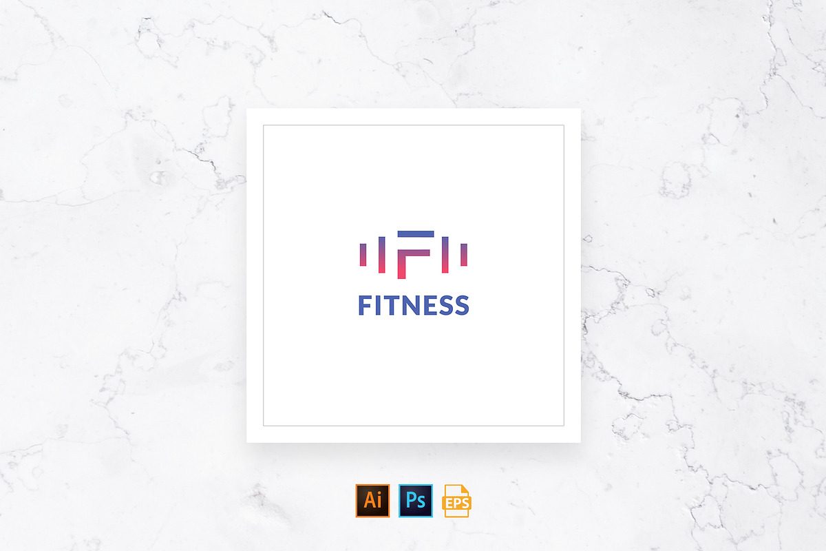 Fitness Studio Logo, a Branding & Logo Template by TemplatesNow! (Photo 1 of 6)