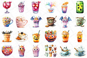 Halloween Drinks Cuties Clipart, an Illustration by DreamPrint404 (Thumbnail 2 of 5)