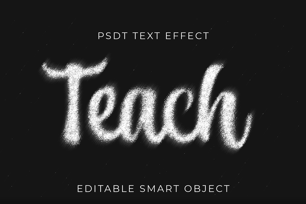 Chalk Cursive Text Effect
