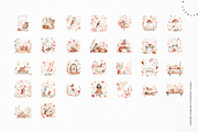 Autumn Charm Watercolor Collection, a Seasonal Illustration by Lumeno (Thumbnail 3 of 7)