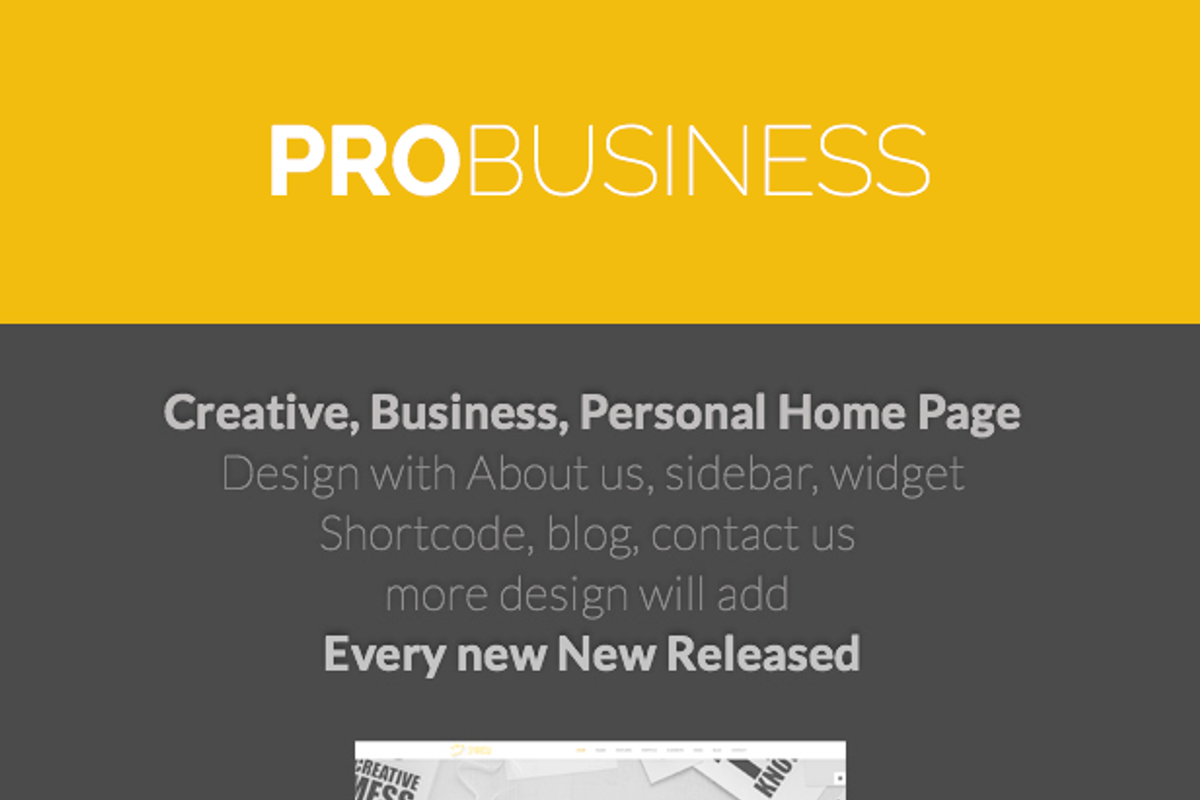 Multipurpose HTML5 Template, a Bootstrap Template by PixelCoder (Photo 3 of 3)