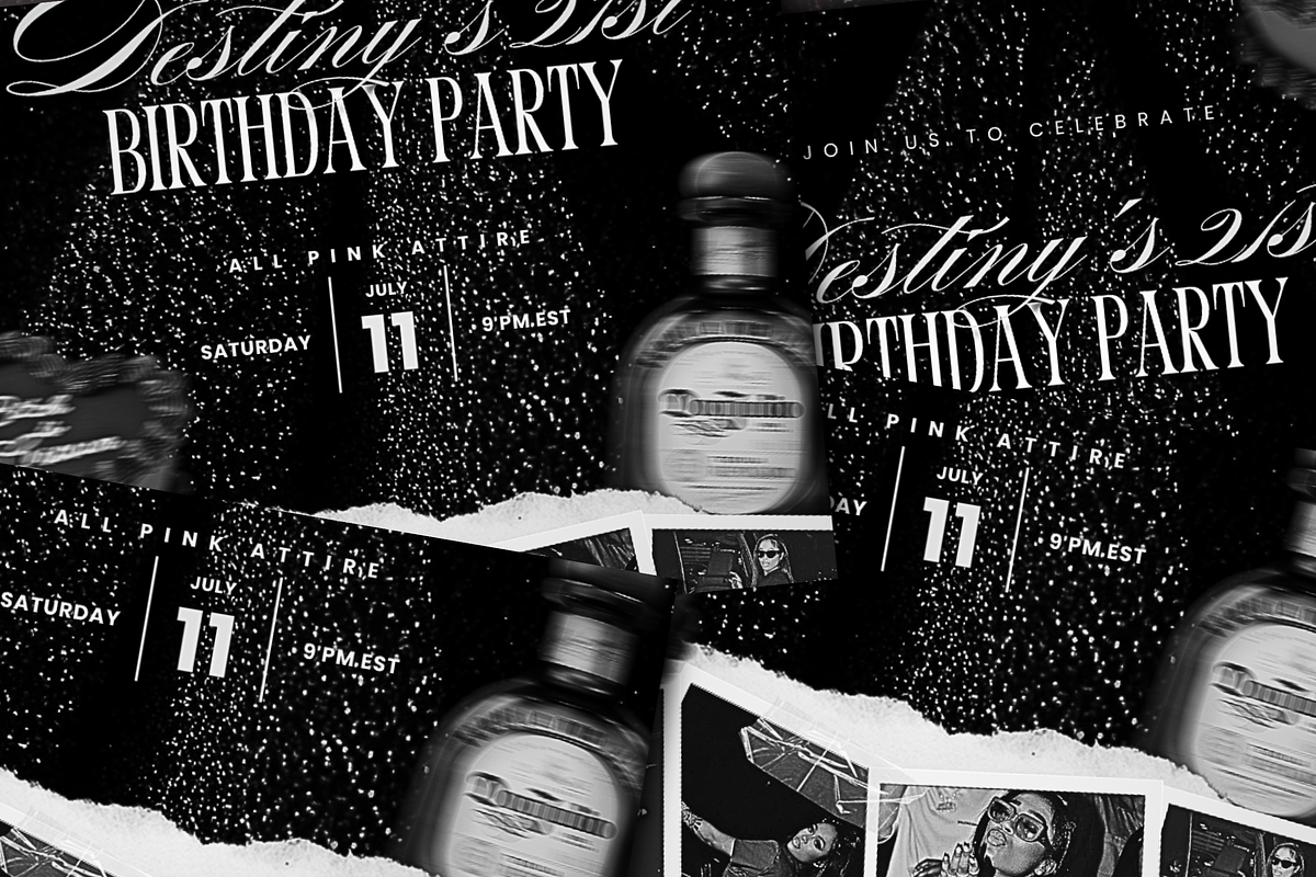 Birthday Invitation Template DIY, a Social Media Template by Lux Logo Studios (Photo 5 of 8)