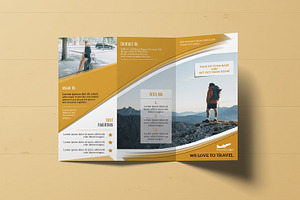 Travel Agency Tri-Fold Brochure