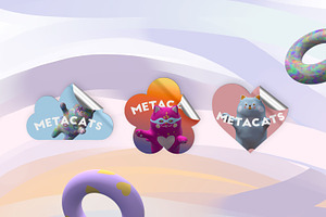 MetaCats 3D Models Procreate Brushes