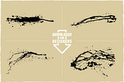 Sprays and Splats - Vector Pack, a Texture Graphic by Downloads for Designers (Thumbnail 3 of 6)