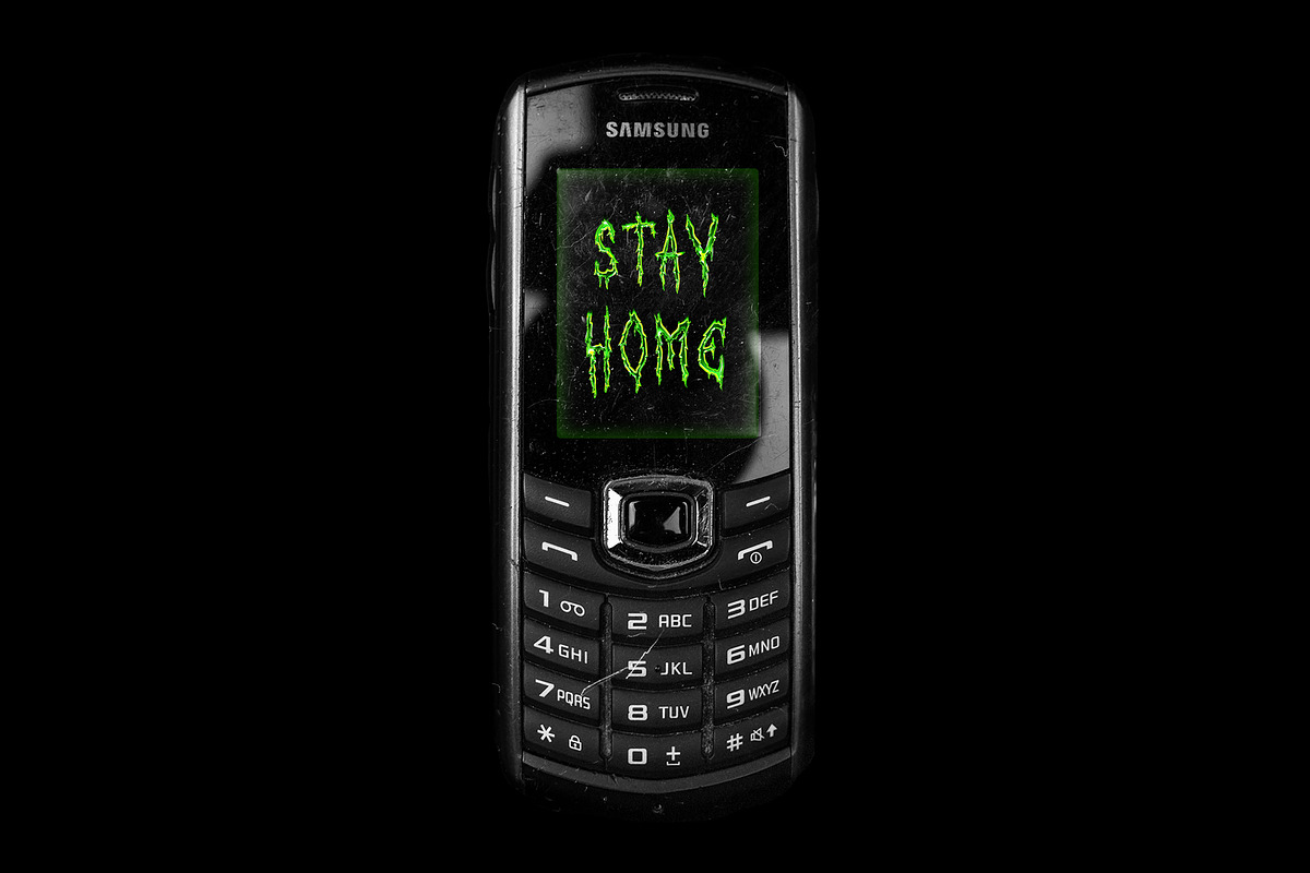 Horror Script Brush font preview 8
