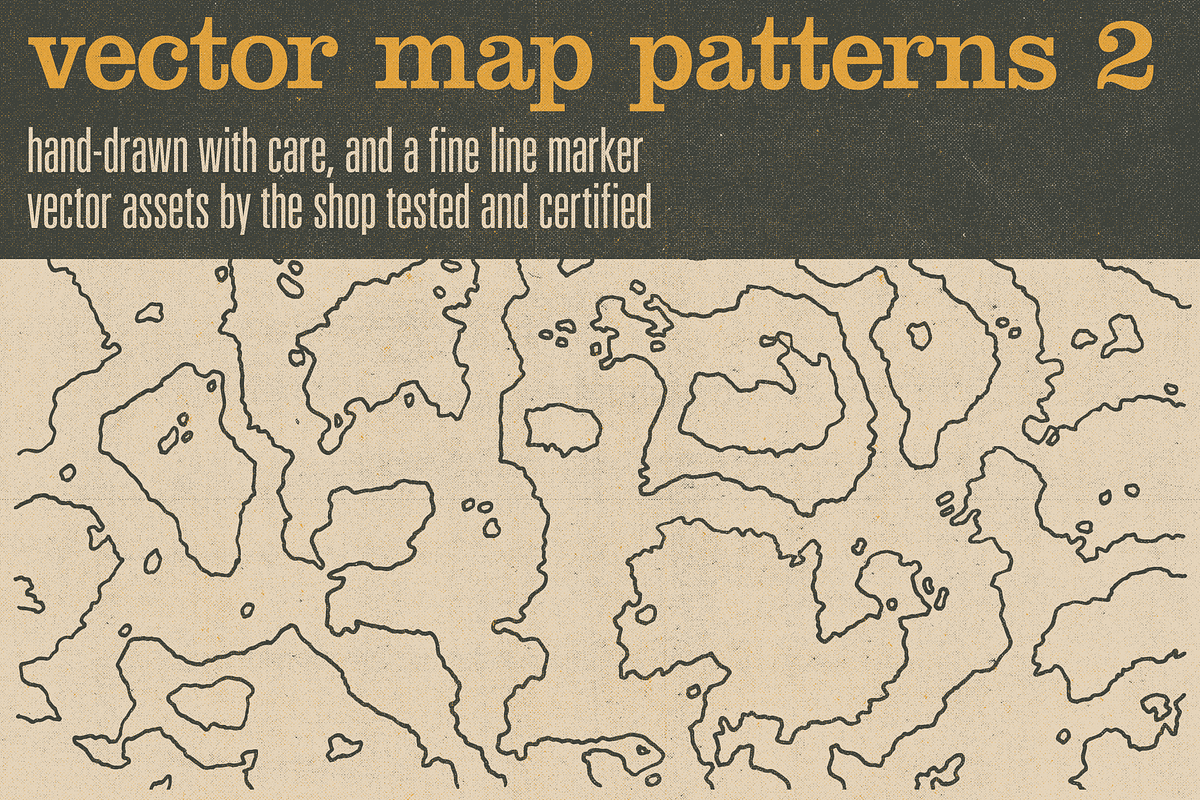 Hand-drawn vector maps volume 2, an Object Graphic by The Shop (Photo 19 of 26)