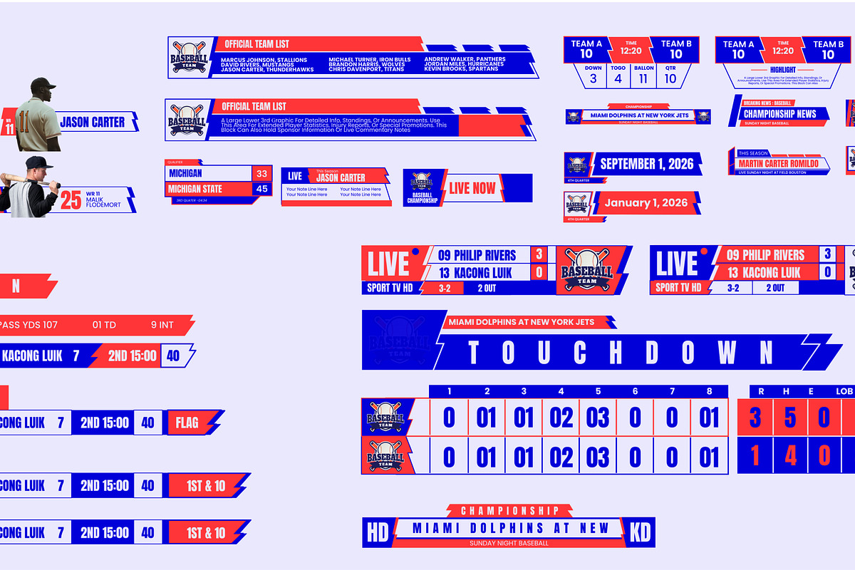Baseball Broadcast Packages