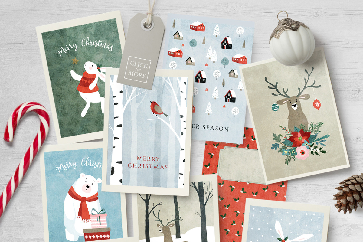Merry Christmas set, 166 elements, an Animal Illustration by Tabita's shop (Photo 9 of 14)