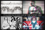12 Photo Effect Templates, a Brushes & More by iDoodle Studio (Thumbnail 5 of 6)