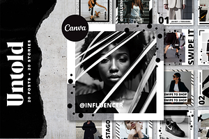 CANVA Untold Social Media Pack