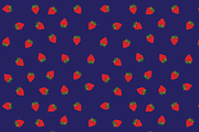 9 Seamless strawberry pattern swatch, a Pattern Graphic by Salty Lunch (Thumbnail 10 of 10)