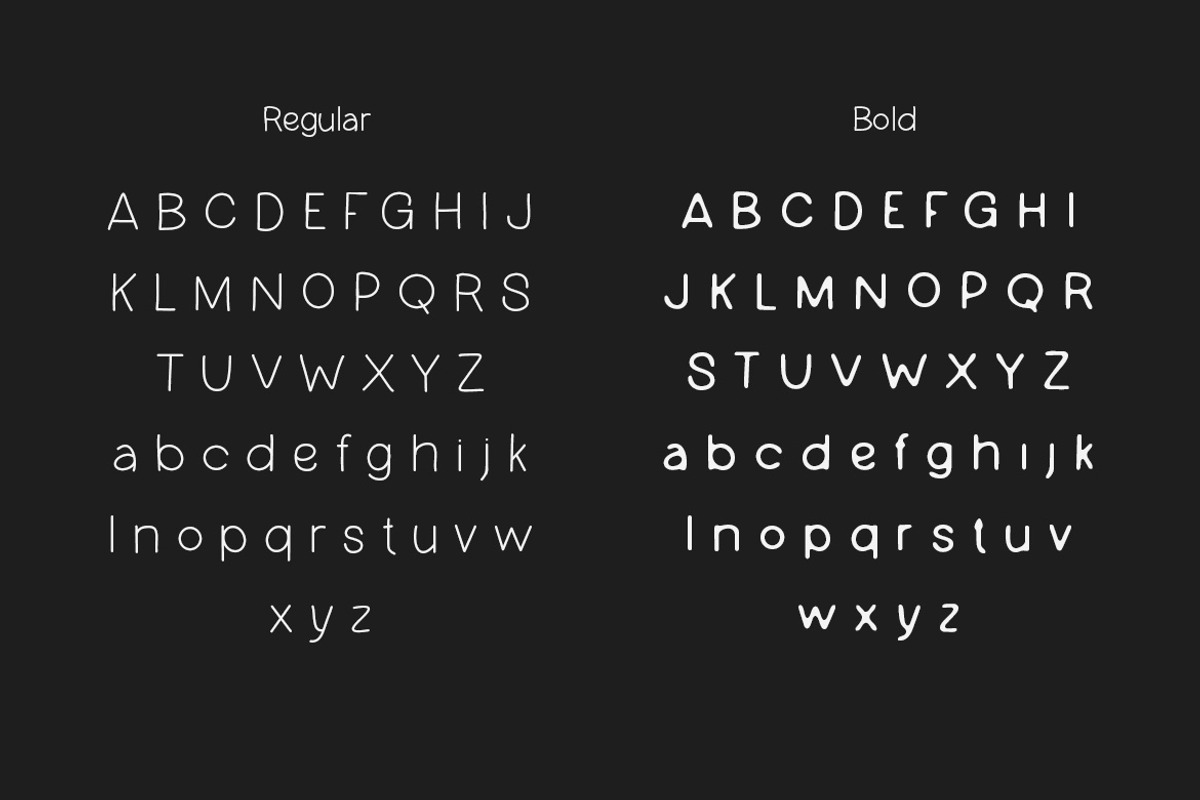 Kangen sans, a Sans Serif Font by Ideal Eksis (Photo 7 of 9)
