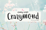Crazymond font family, a Script Font by Tour de Force FF (Thumbnail 1 of 6)