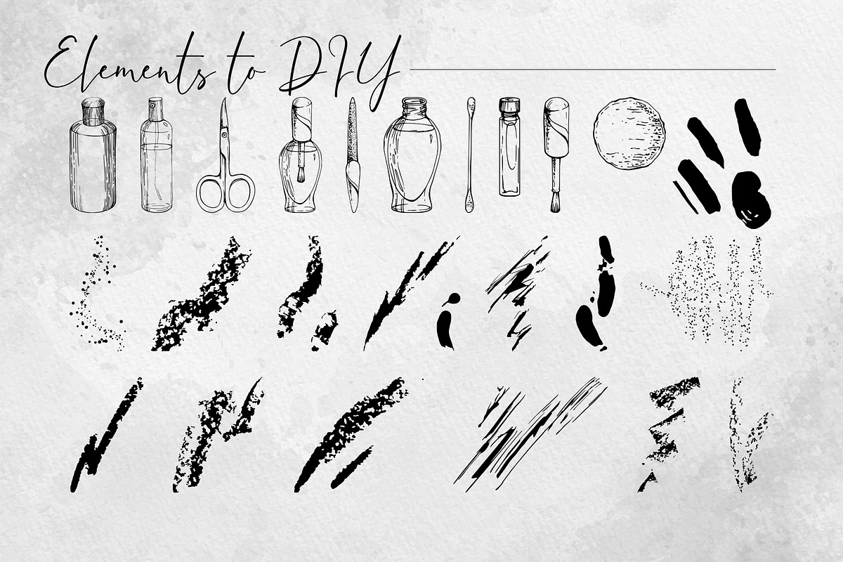 Makeup & cosmetics: nails, an Object Illustration by MsFlaffy (Photo 8 of 8)