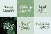 The Moot Jungle Nature Typeface, a Serif Font by alit design (Thumbnail 12 of 15)