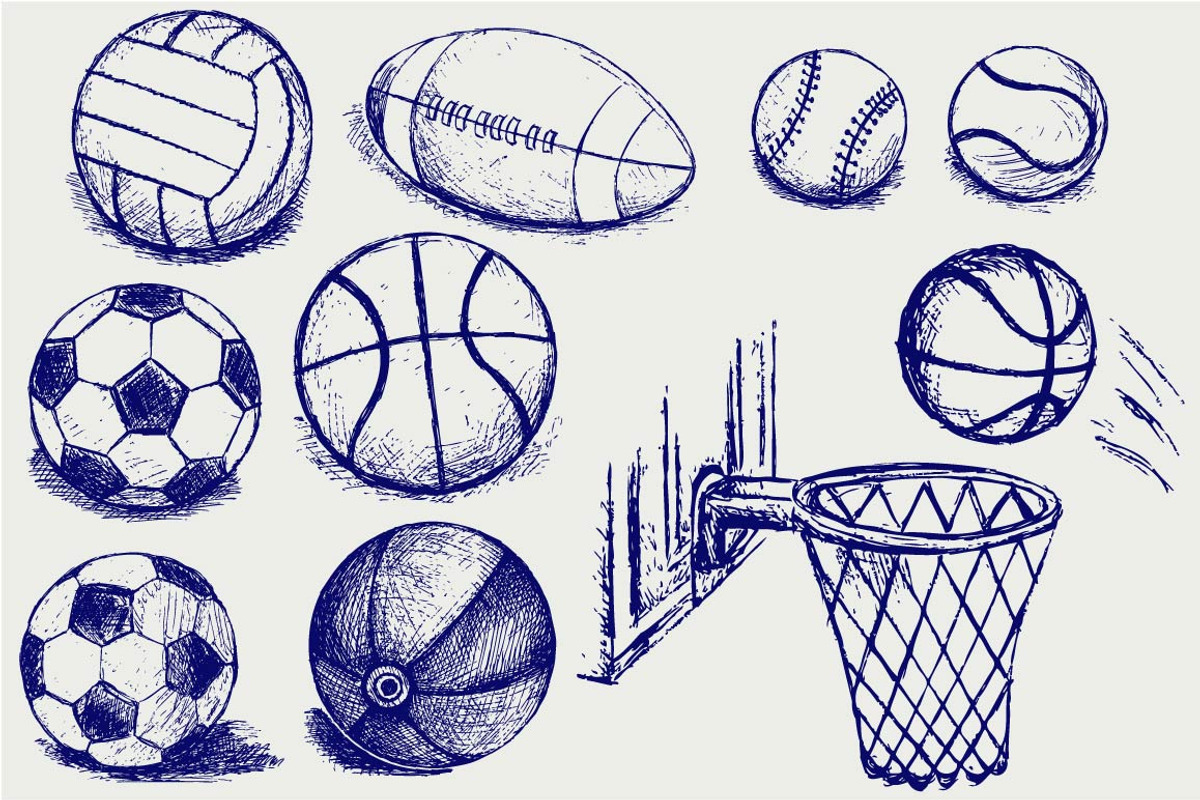 Team Sports, an Object Illustration by LineworkStock (Photo 2 of 6)