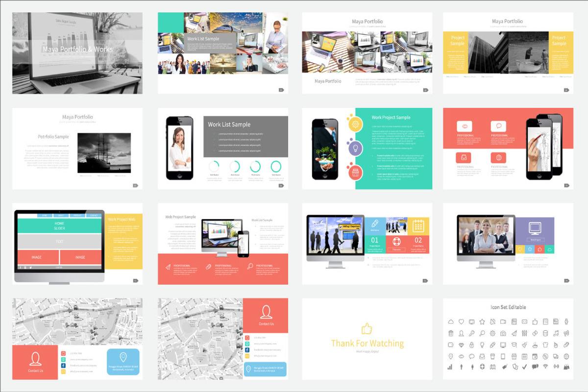 Maya Keynote Presentation Template, a Presentation Template by Rystudio (Photo 5 of 6)