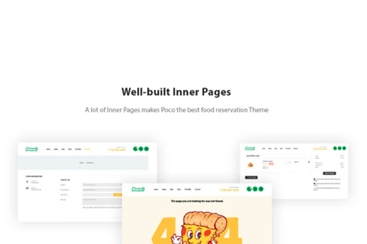 Leo Poco - Fast Food Restaurant Pres, a Websites & App Template by LeoTheme (Photo 7 of 15)