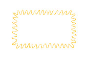 Crayon Chalk Doodle Scalloped Frames, an Object Graphic by Elena Pimukova (Thumbnail 7 of 11)