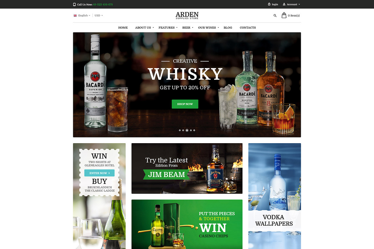 Pts Arden - Clean and Professional, a Bootstrap Template by Prestabrain (Photo 5 of 8)