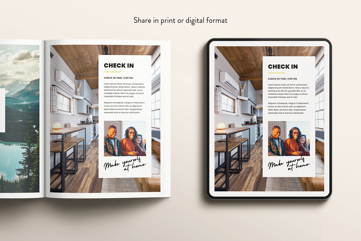 Airbnb Welcome Book Template | Canva, a Brochure Template by Anchor ‹A› Digital Design (Photo 7 of 11)
