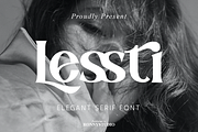Lessti Elegant Beauty Serif Font, a Sans Serif Font by Ronny Studio (Thumbnail 1 of 14)