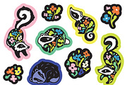 Tiny Weird Worlds Sticker Collection, an Object Illustration by PenguinHouse (Thumbnail 6 of 18)