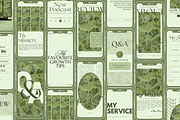 Matcha Green Branding Kit, a Social Media Template by The Flossy Finch (Thumbnail 12 of 18)