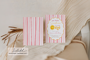 Sunshine First Birthday Invite, a Templates & Theme by VeliusCreativeStudio (Thumbnail 3 of 3)