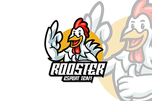 Rooster Mascot Logo Design., a Branding & Logo Template by VectorCraft