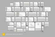 Folding Brochure Mockup Set, a Product Mockup by KIPET (Thumbnail 2 of 15)