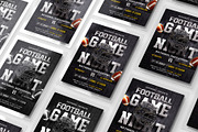 American Football Game Flyer, a Flyer Template by Basez Flyers (Thumbnail 2 of 4)