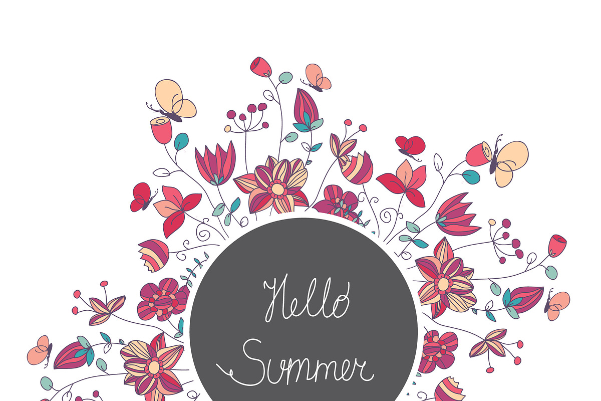 Hello spring and summer, an Illustration by Lesia.kabakova (Photo 4 of 4)