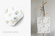 blue rose seamless pattern jpeg, a Pattern Graphic by Pink Studio Art (Thumbnail 4 of 5)