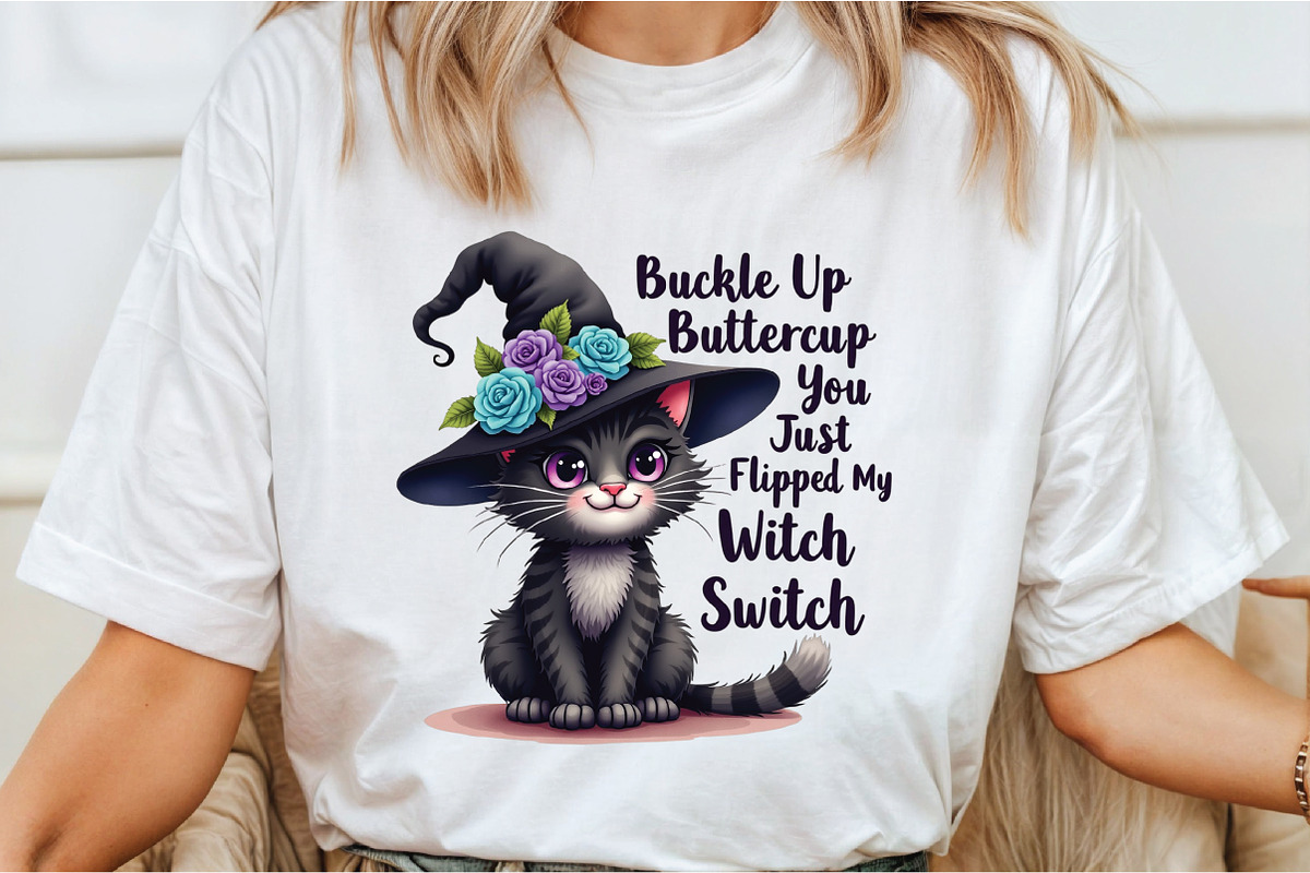 You Flipped My Witch Sublimation, a Graphic by Libby Wishes (Photo 4 of 5)