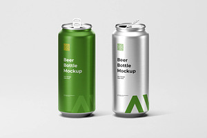 Beer Can Mockup, a Product Mockup by zpackcreative