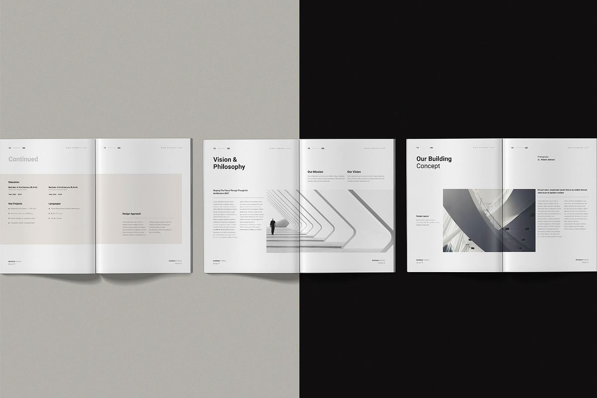 Architecture Portfolio Template, a Brochure Template by TemplateFolio-Shop (Photo 7 of 25)
